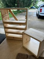Hardwood Shoe Rack: Stylish Storage meets Functional Seating – custom handcrafted by Made by the Middletons, Indiana (photo 2)