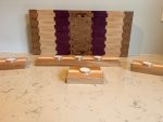Dining Table Wooden Runner with Tea Lights – custom handcrafted by Made by the Middletons, Indiana (photo 7)