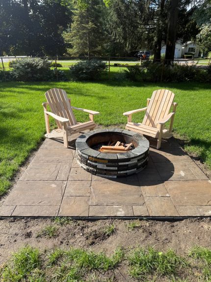 Handcrafted Cedar Adirondack Chair - Newly Listed Rocking Adirondack Chair – custom handcrafted by Made by the Middletons, Indiana (photo 2)