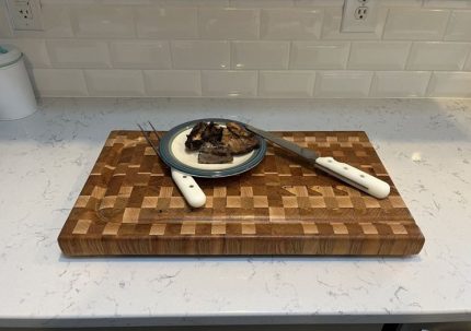 End Grain Cutting Board – Built to Last, Designed to Impress – custom handcrafted by Made by the Middletons, Indiana (photo 1)