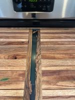 Custom Stovetop Cover – Example 2: Green Resin River – custom handcrafted by Made by the Middletons, Indiana (photo 5)