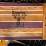 Custom Stovetop Cover – Example 3: Custom Logo – custom handcrafted by Made by the Middletons, Indiana (photo 1)